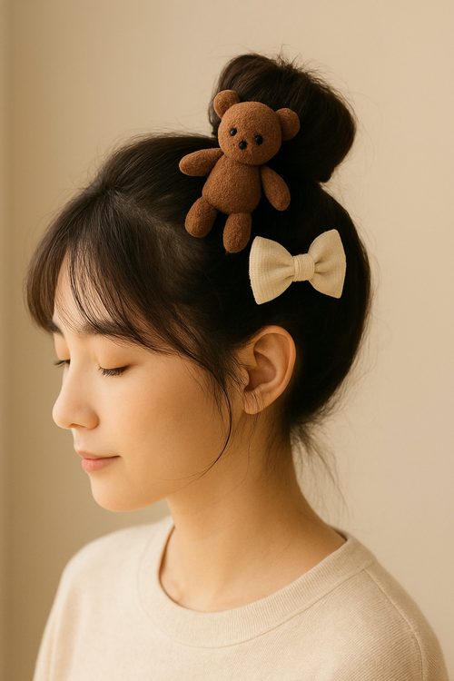 7 Pcs Coffee Shades Rubber Band