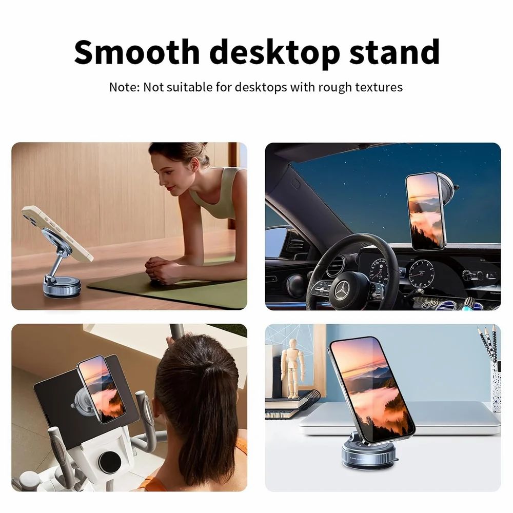 Adjustable Vacuum Magnetic Phone Holder